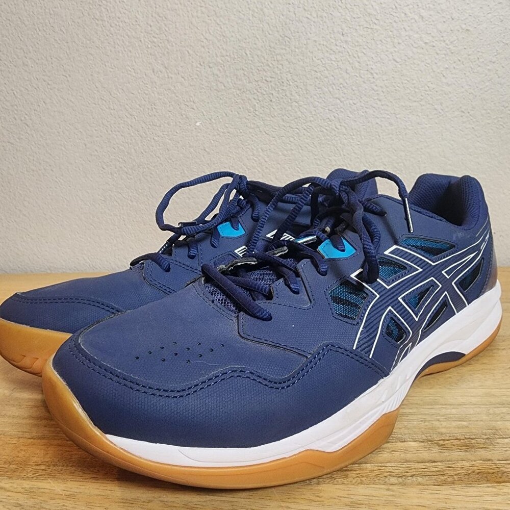 Asics GEL-RENMA Shoes Mens Size 13 Navy Blue Pickleball Court Gum Sole 1071A068 - Picture 8 of 14